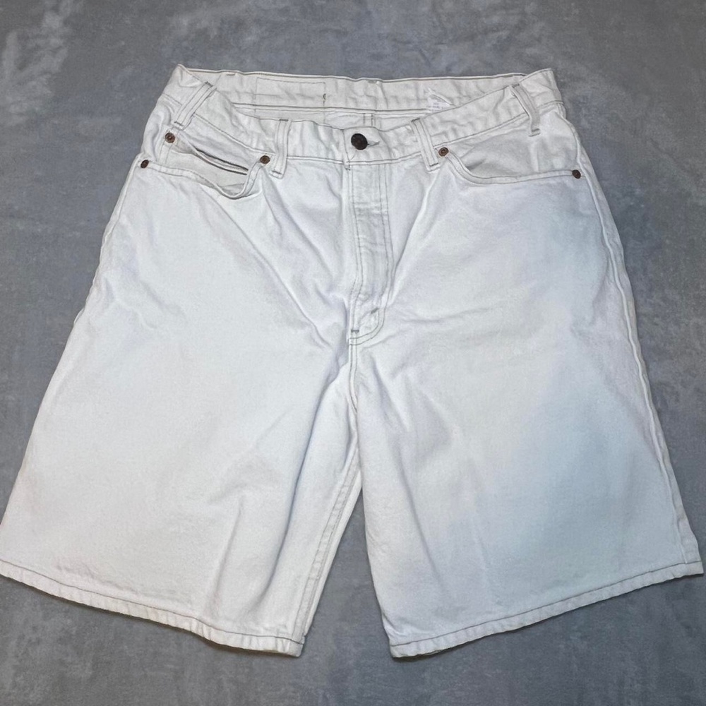White Denim Men's Shorts
